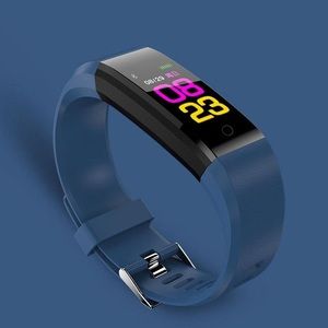 Blue Women's Fitness Smartwatch Strap Activity Tracker